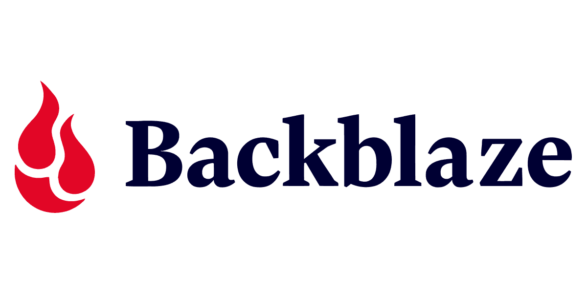 Backblaze logó